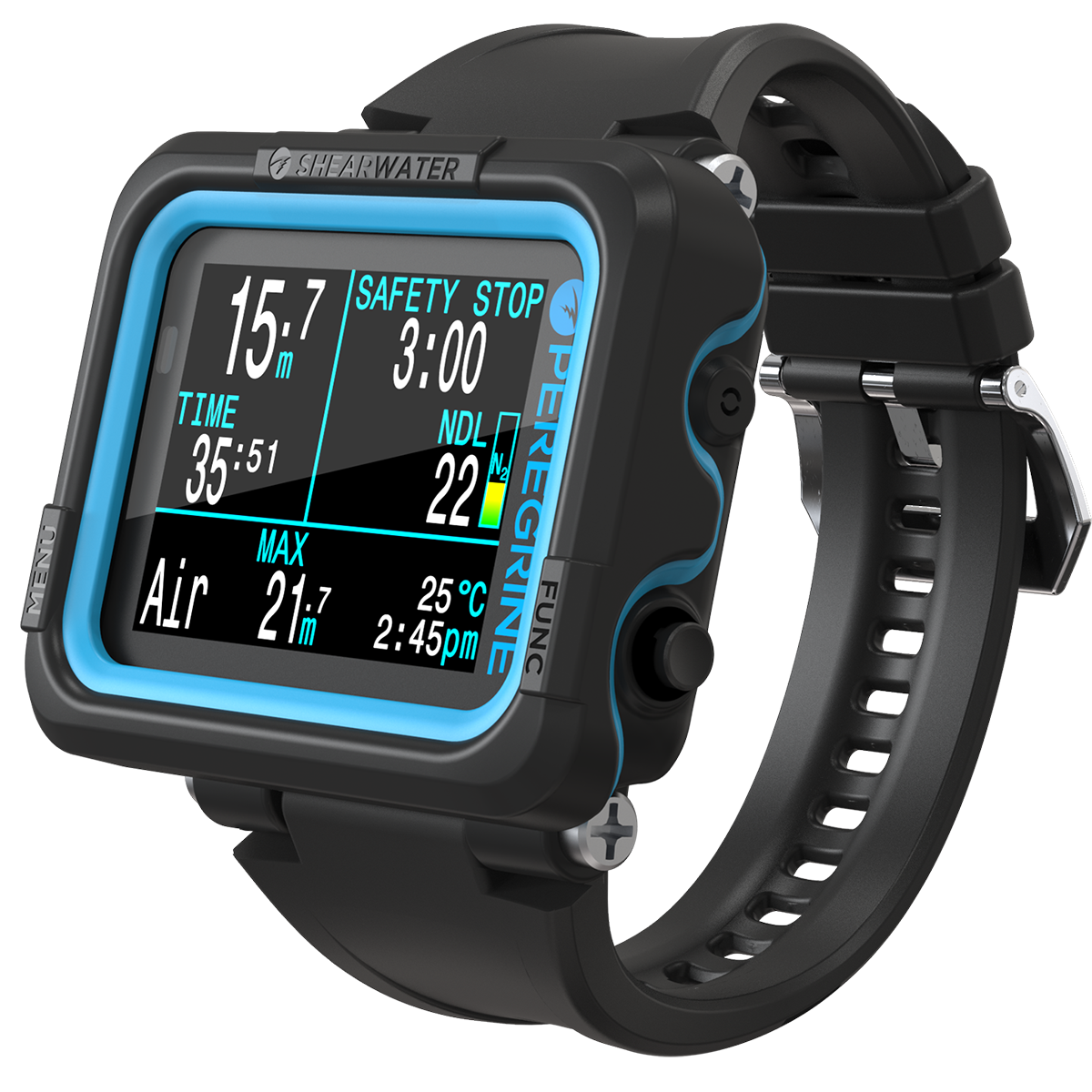 Shearwater Peregrine Dive Computer - Black