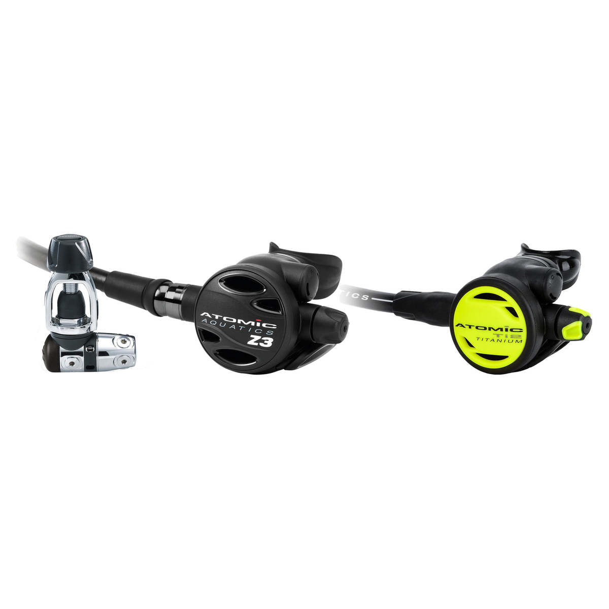 Atomic Aquatics Regulator + Octopus Package – B2 Regulator + Ti2 Octopus — Atomic Z3