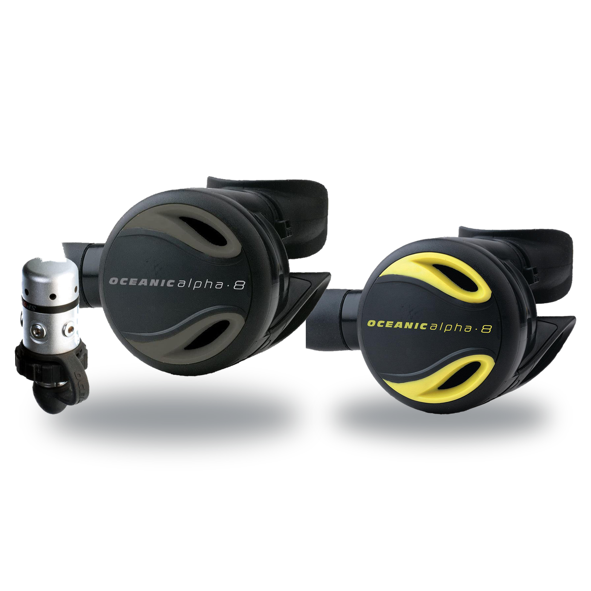 Oceanic Regulator + Octopus Package – Delta 5 + EDX Regulator + Alpha 8 Octopus — Oceanic Alpha 8 + SP5