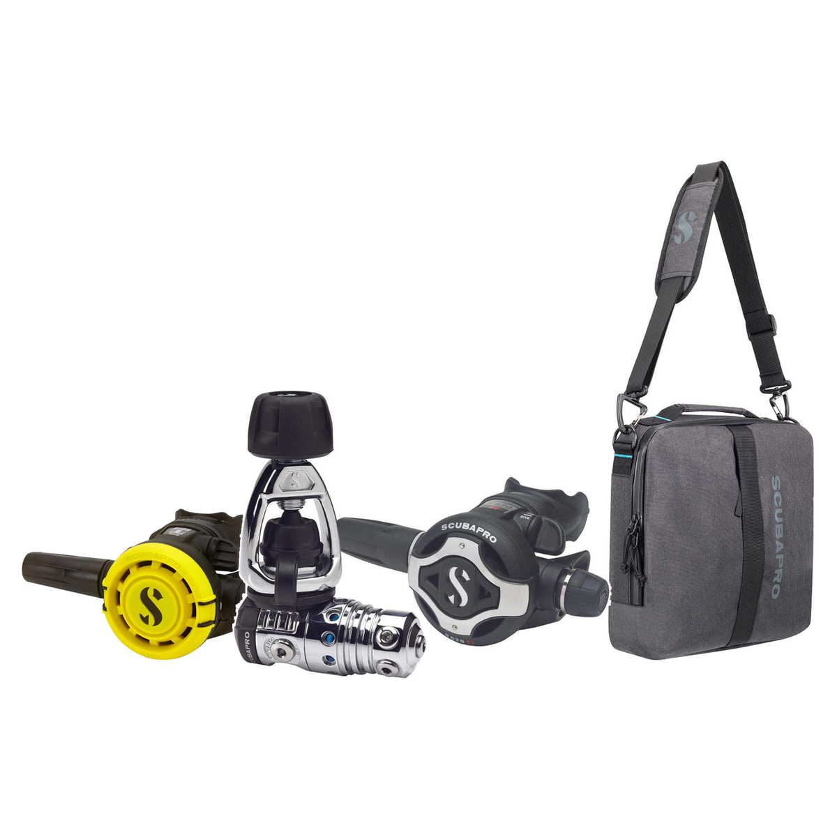 Scubapro Regulator Package – MK25 EVO/A700 Regulator + R105 Octopus + Definition Reg 10 Regulator Bag — Scubapro MK25 EVO/S6…