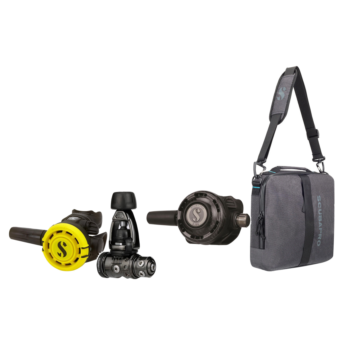 Scubapro Regulator Package – MK25 EVO BT/G260 Carbon Regulator + R105 Octopus + Definition Reg 10 Regulator Bag — Scubapro M…