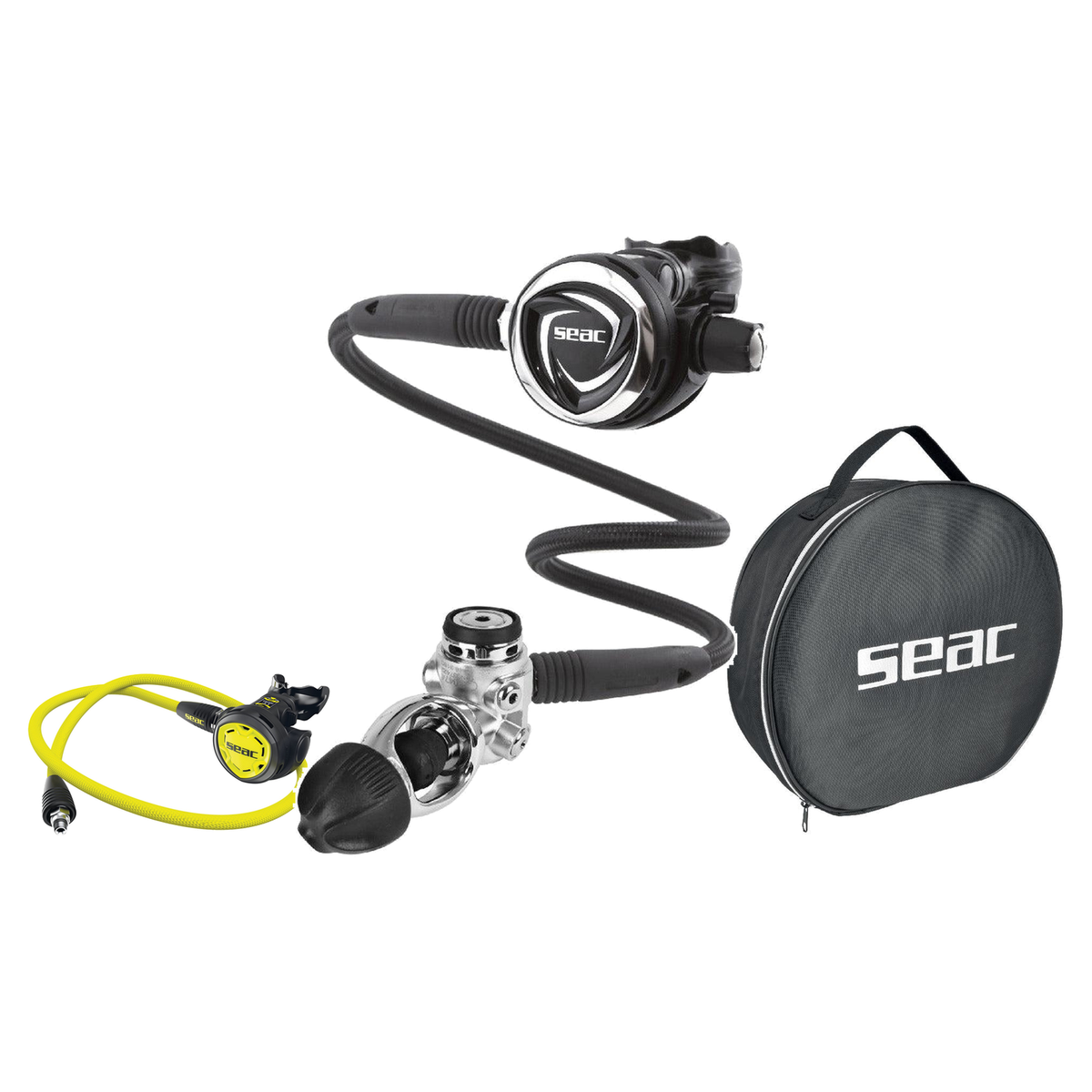 Seac Regulator Package – DX200 Regulator + IT300 Octopus + Mate Regulator Bag — YOKE