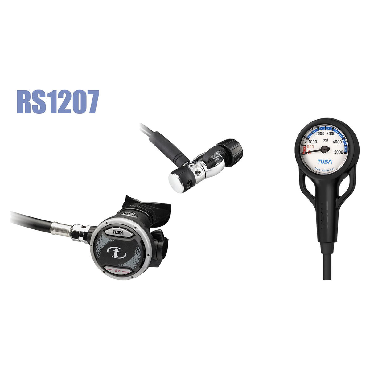 Tusa Regulator + SPG Package – RS-1207 Regulator + Pressure Gauge — includes Tusa RS-1207 Regulator INT, Tusa Pressure Gauge…