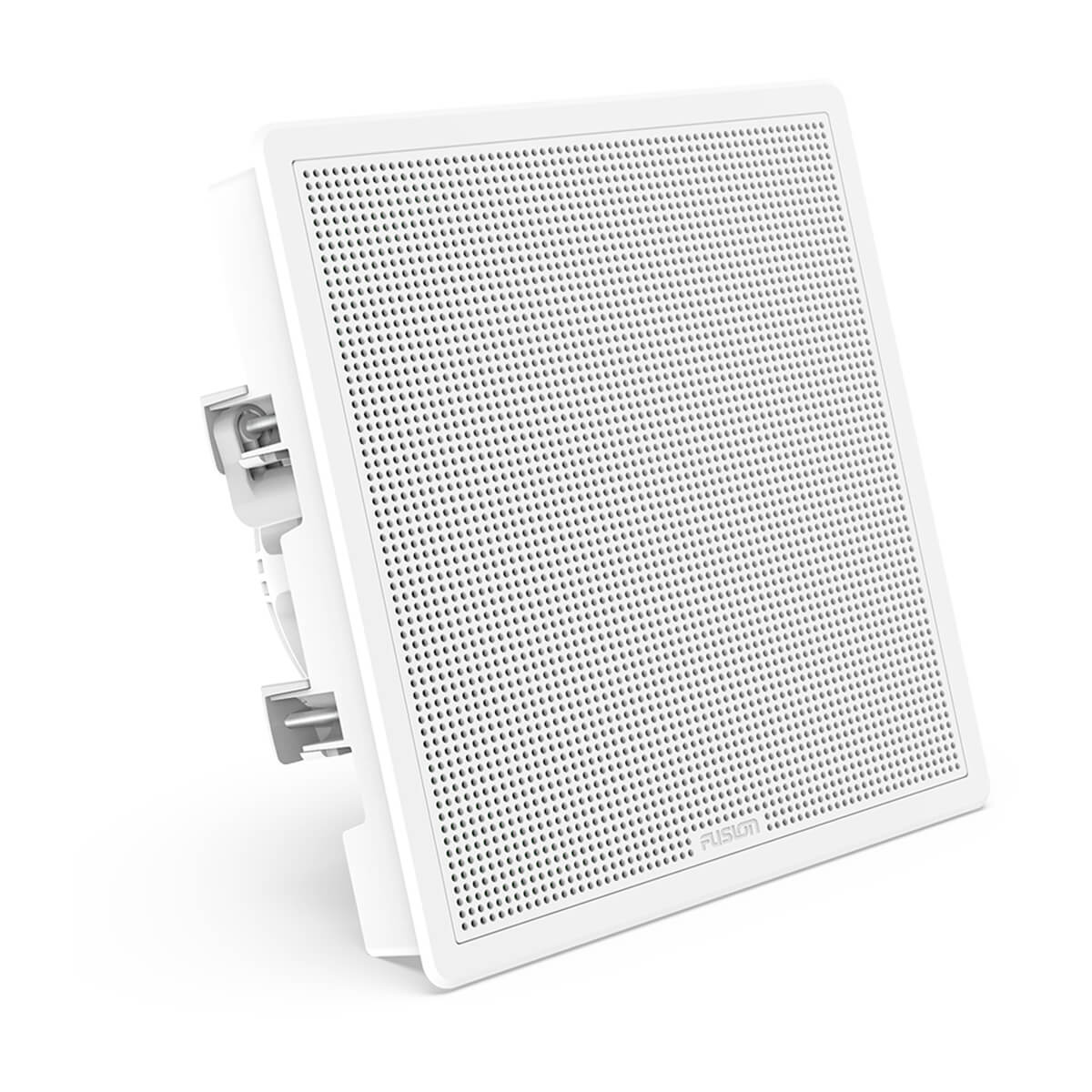 Fusion FM Series 10 in Flush-Mount Marine Subwoofer, Square White (010-02301-10) - view 2