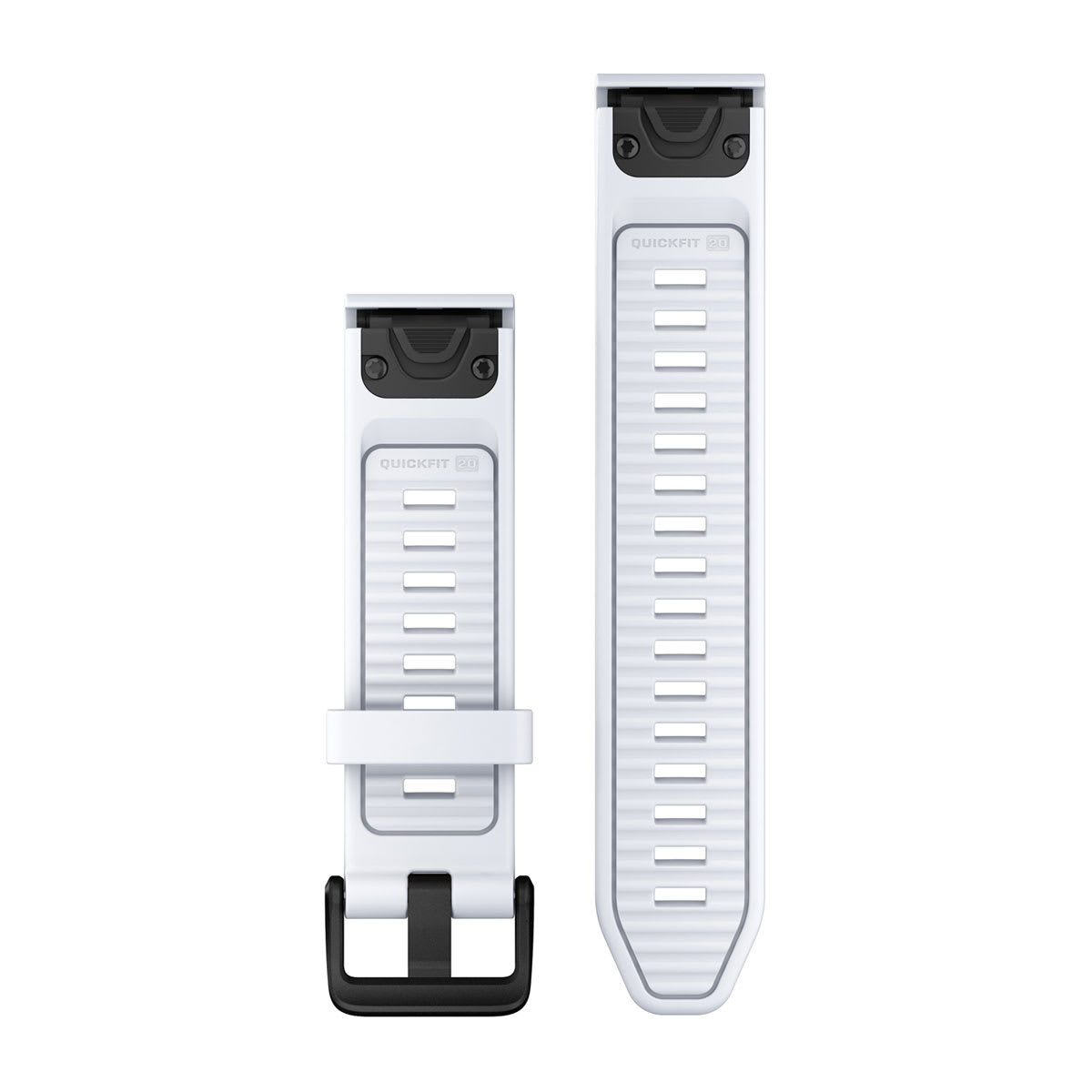 Garmin QuickFit 20 Watch Bands - Silicone / Whitestone