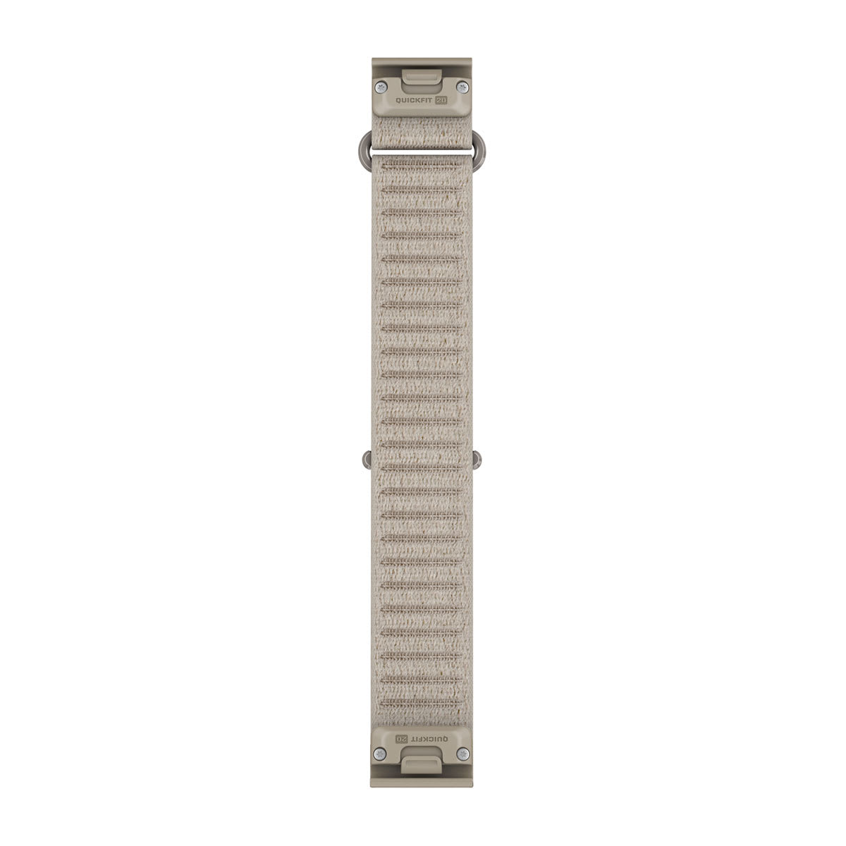 Garmin QuickFit 20 Watch Bands - Fabric / Short, French Gray ComfortFit