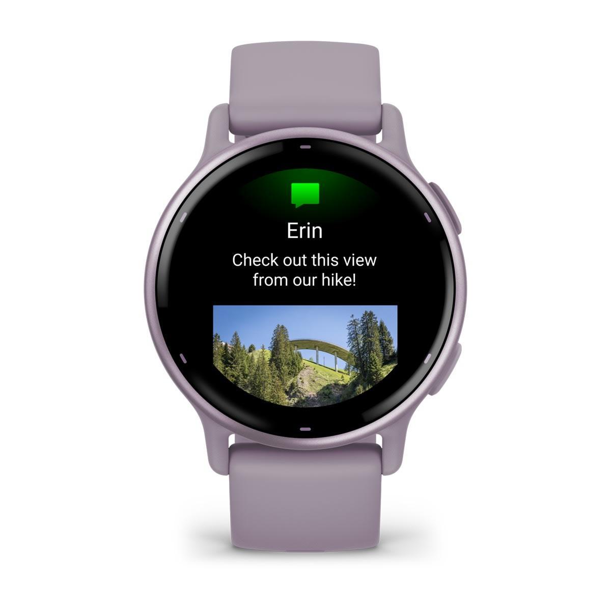 Garmin vívoactive 5 AMOLED GPS Fitness Smartwatch – Orchid