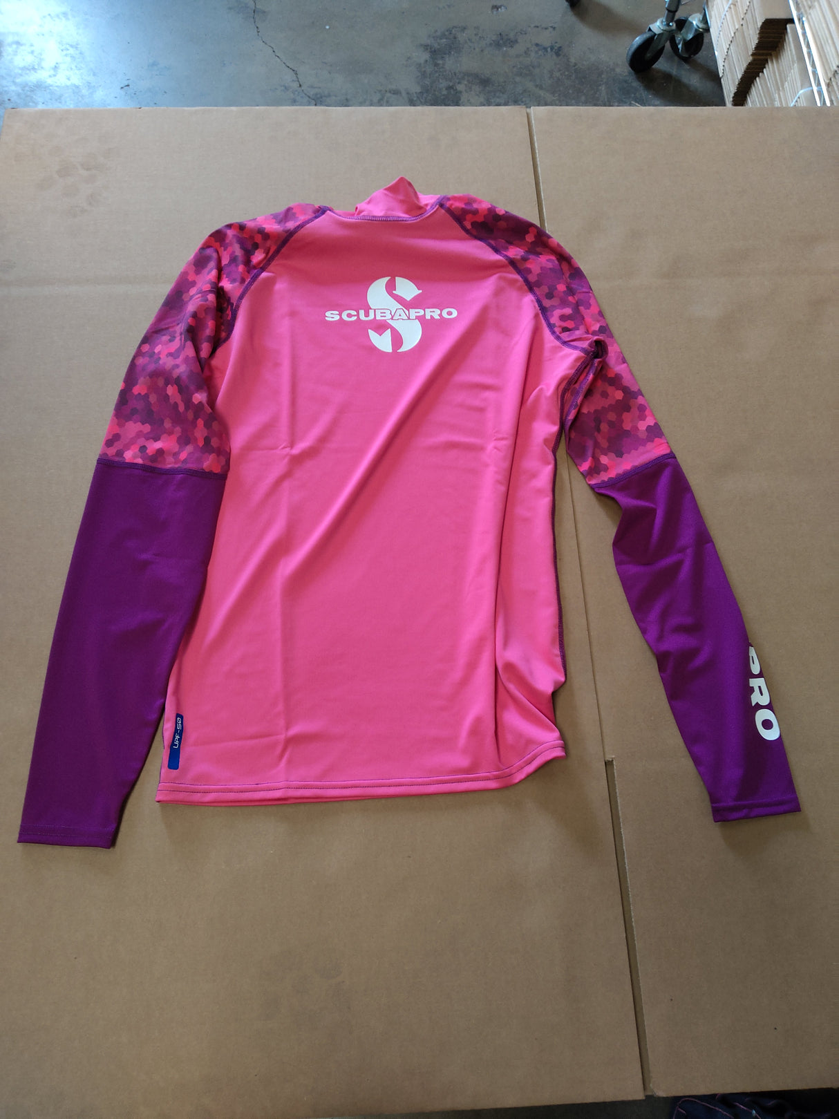 Open Box Scubapro Rash Guard Womens, Long Sleeve (UPF50)