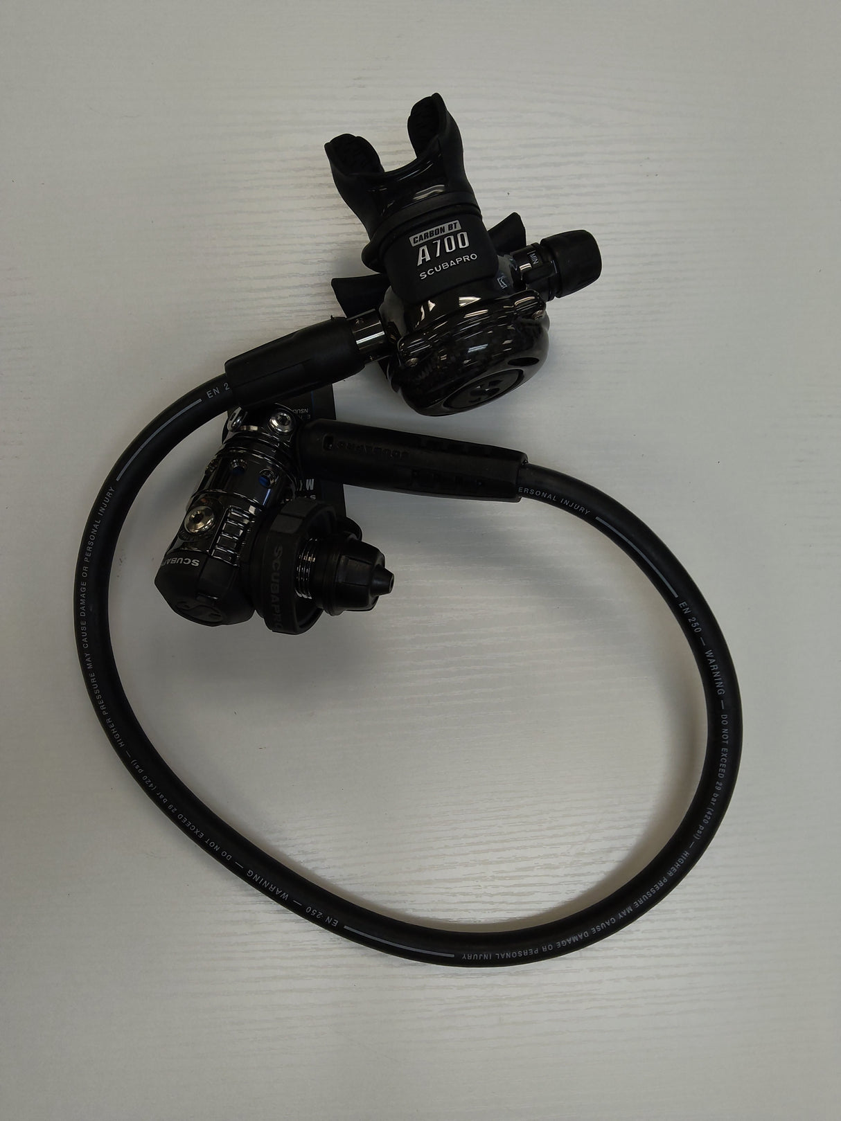 Open Box Scubapro MK25 EVO/A700 Carbon BT DIVE REGULATOR SYSTEM, DIN