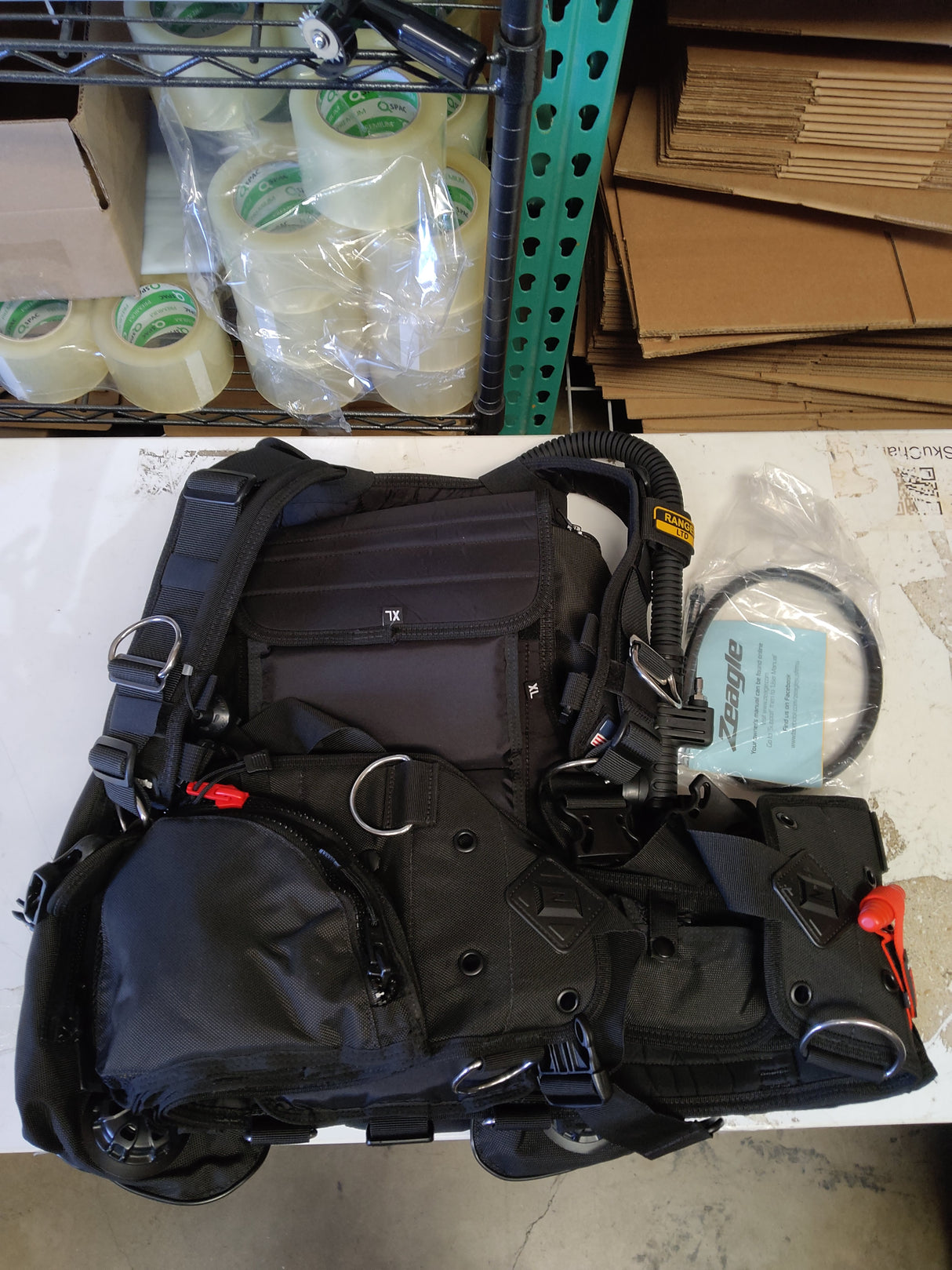 Open Box Zeagle Ranger LTD with Inflator, Hose and RE Valve