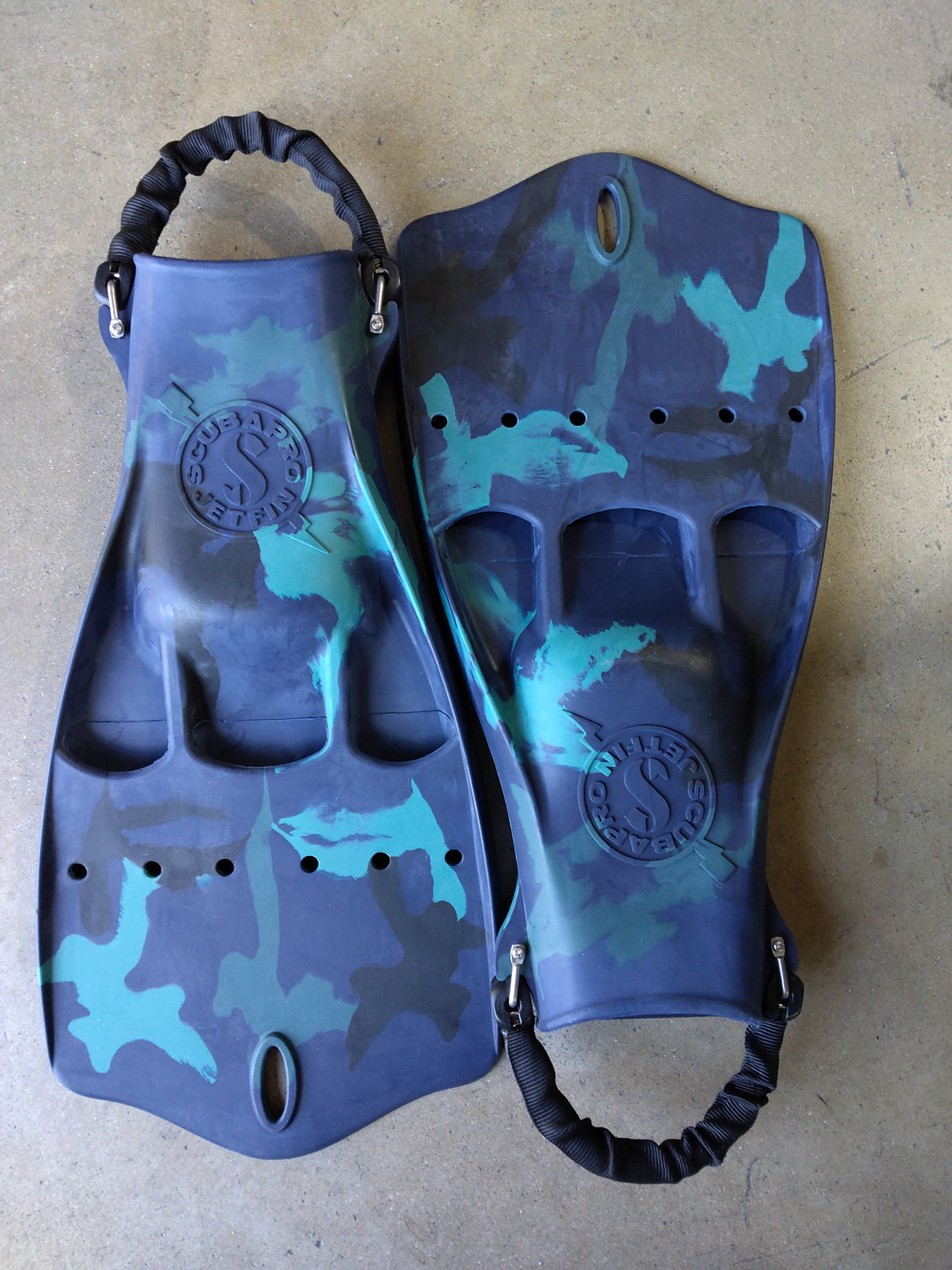 Open Box Scubapro Jet w/ Spring Heel Strap Scuba Diving Fin