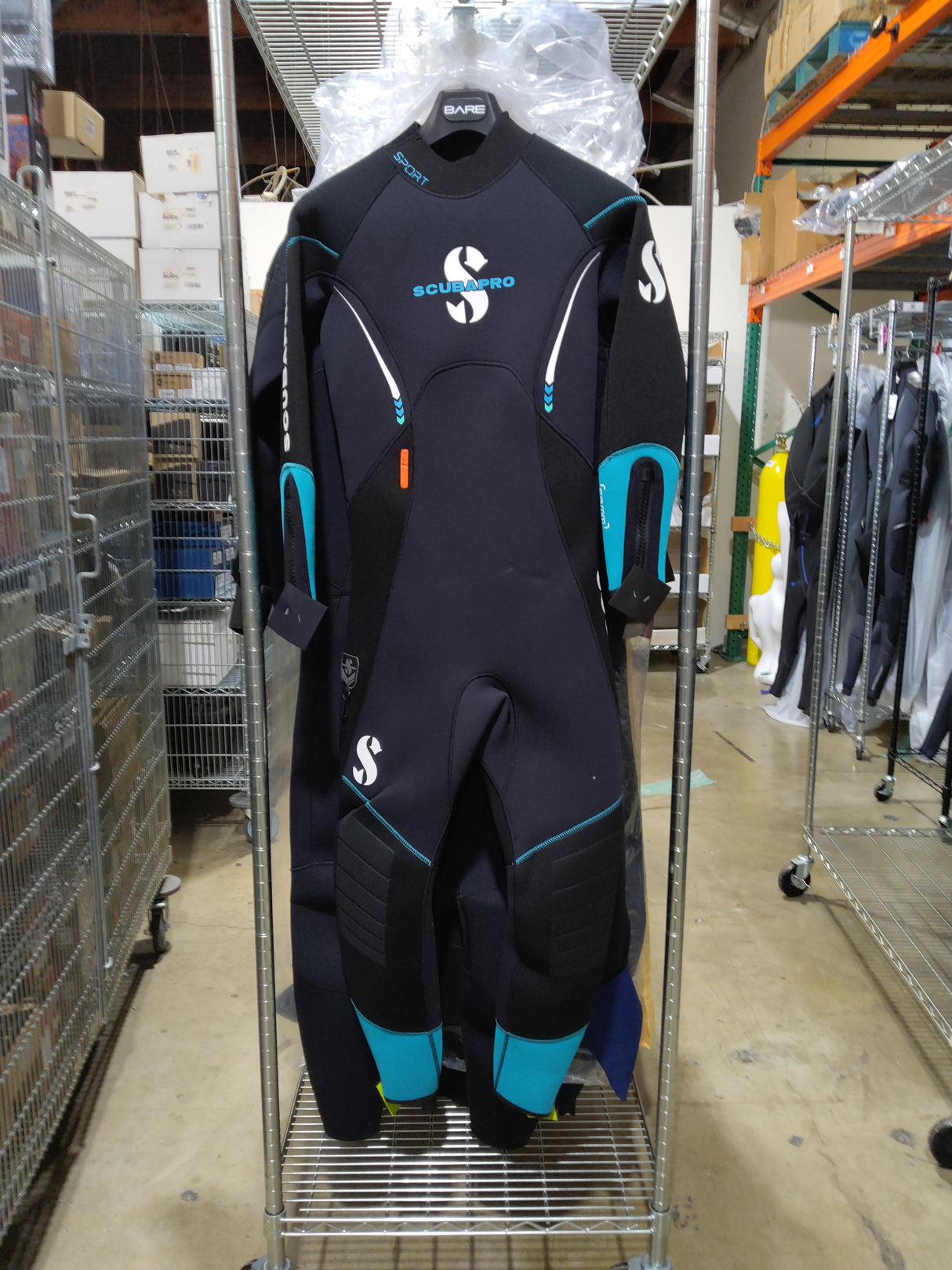 Open Box Scubapro Sport Steamer 5mm Bzip Womens Full Scuba Diving Wetsuit