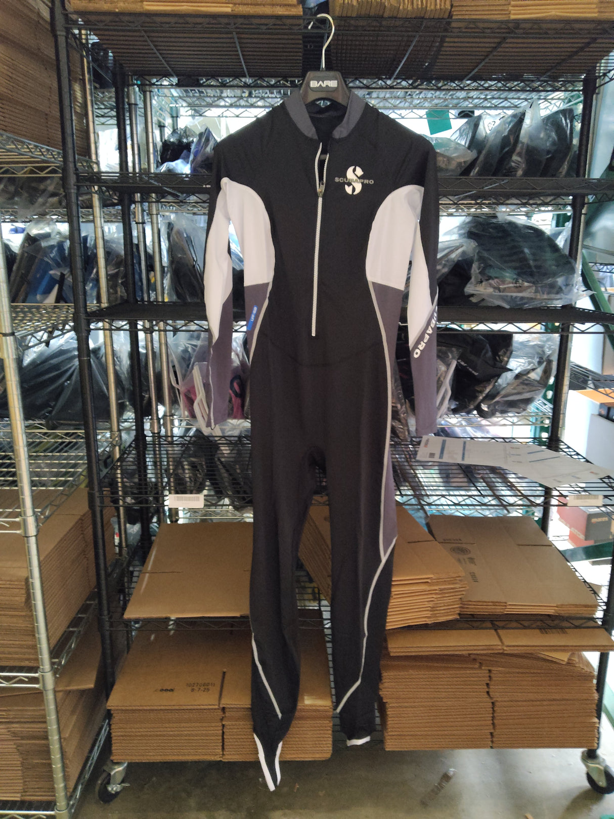 Open Box Scubapro UPF50 Graph Steamer Womens Scuba Diving Wetsuit