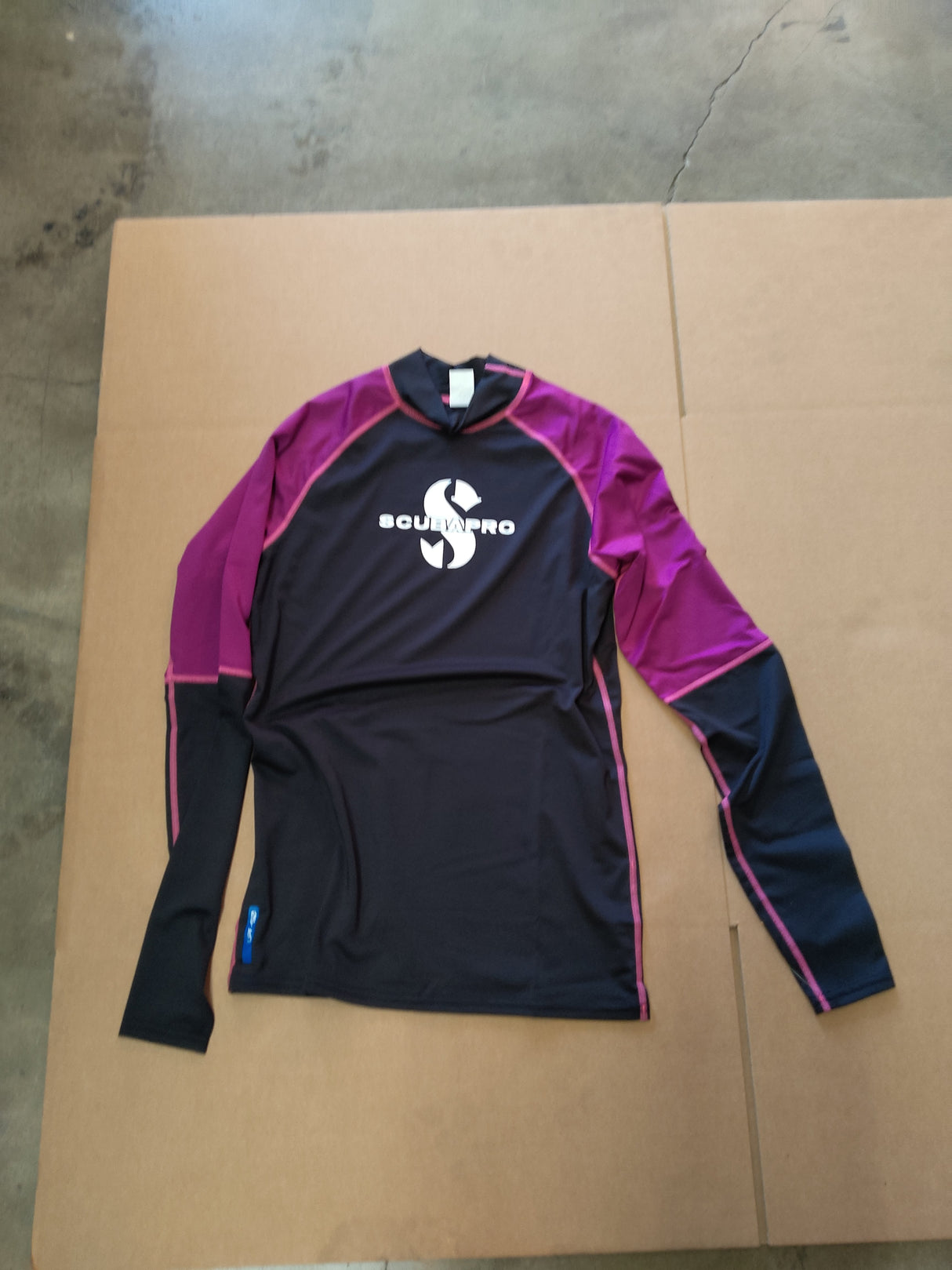 Open Box Scubapro Rash Guard Womens, Long Sleeve (UPF50)