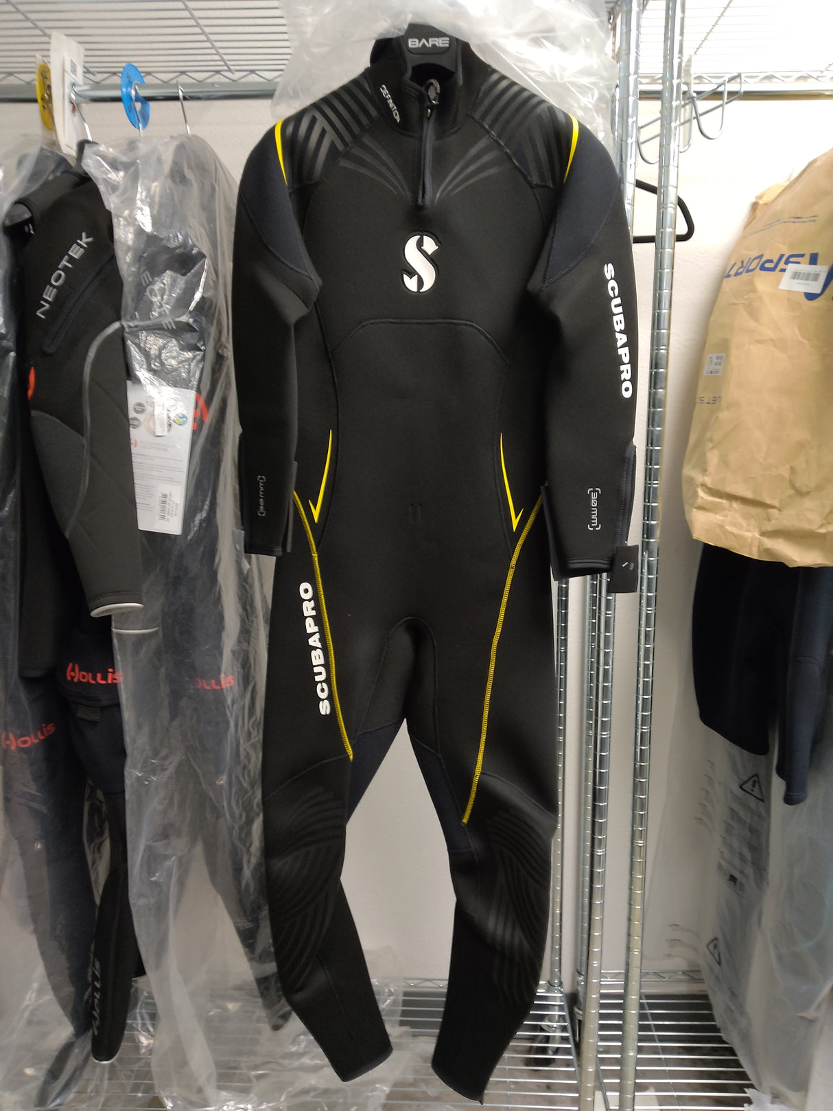 Open Box Scubapro Definition Steamer 3mm Mens Full Scuba Diving Wetsuit