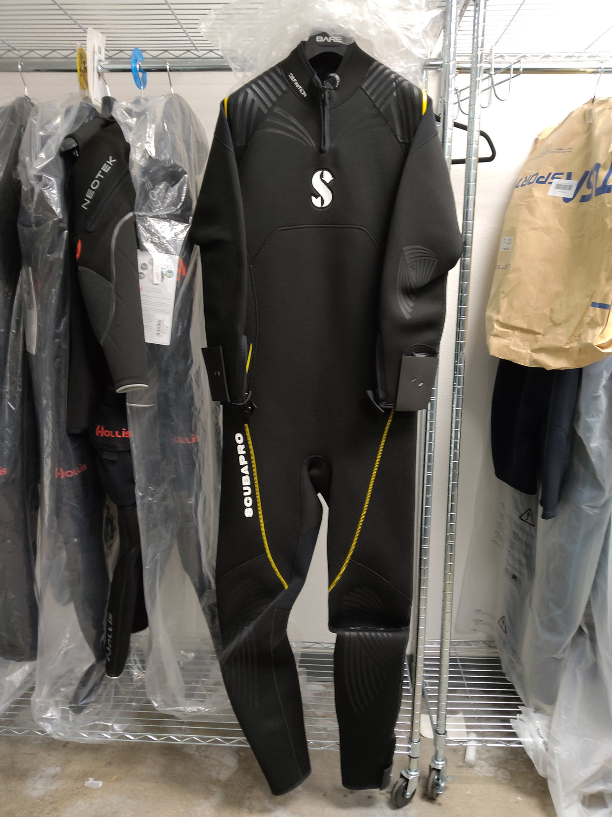 Open Box Scubapro Definition Steamer 3mm Mens Full Scuba Diving Wetsuit