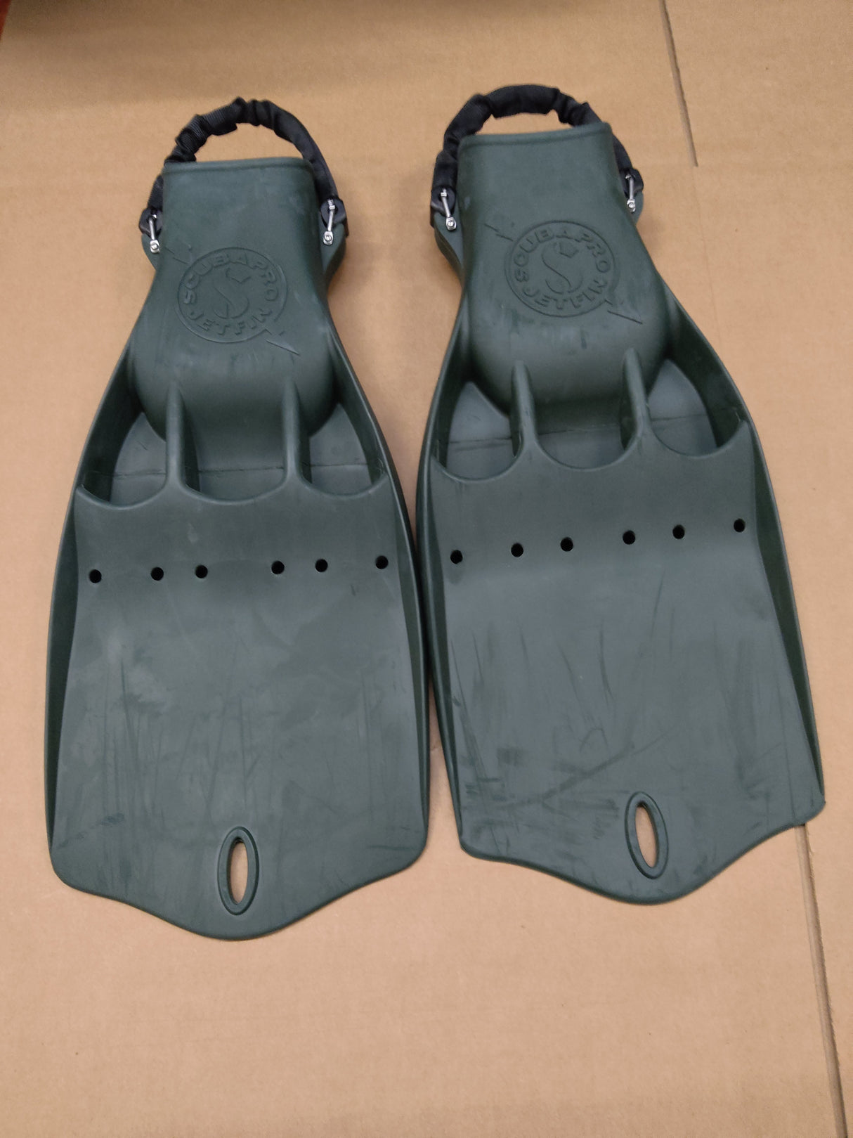 Open Box Scubapro Jet w/ Spring Heel Strap Scuba Diving Fin