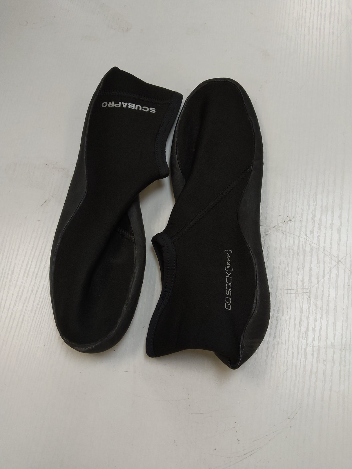 Used Scubapro Go Sock 3mm Thin Sole