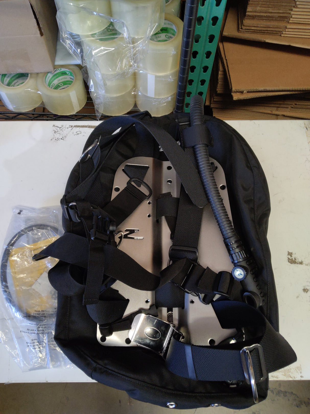 Open Box Zeagle 30 LB Backplate Combo Pack