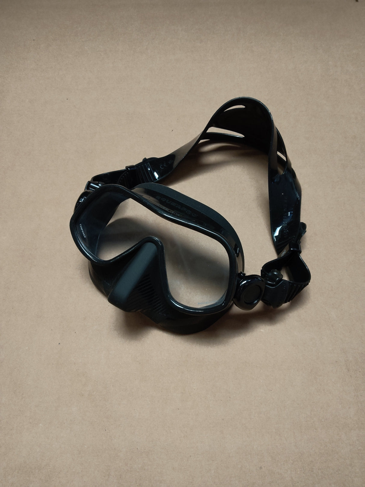 Open Box Scubapro Steel Pro Frameless Single Lens Scuba Diving Mask