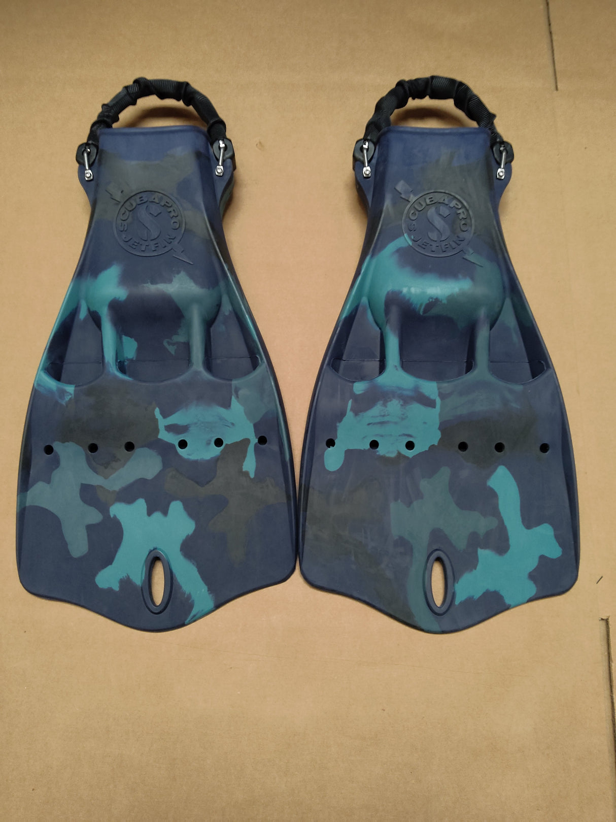 Open Box Scubapro Jet w/ Spring Heel Strap Scuba Diving Fin