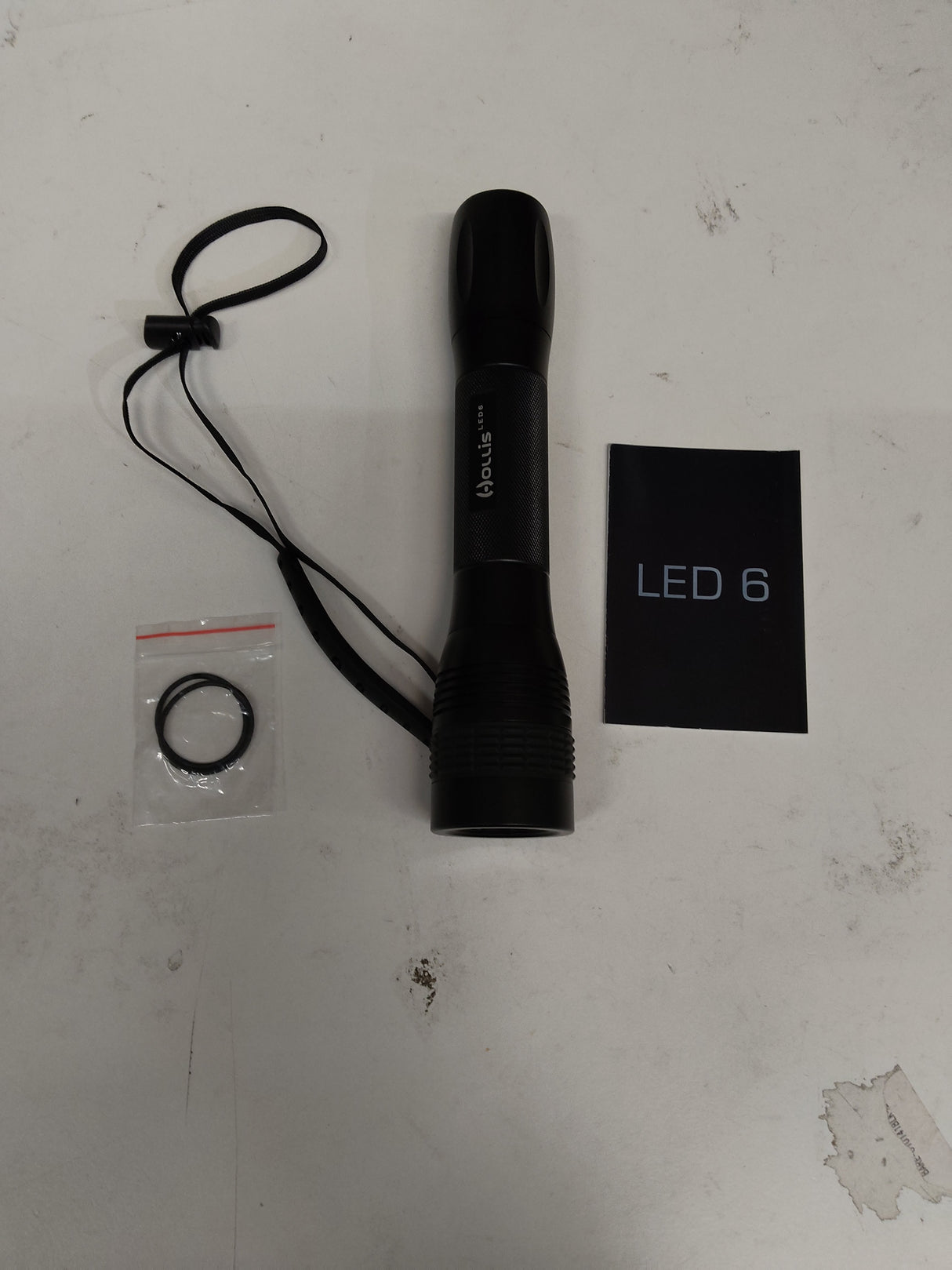 Open Box Hollis LED6 Primary Torch, Magnetic Switch - DOES NOT INCLUDE BATTERIES