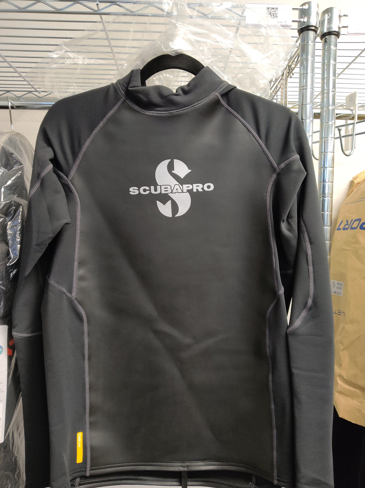 Open Box Scubapro Hybrid 1 MM Thermal Long Sleeve Mens Top Scuba Diving Wetsuit