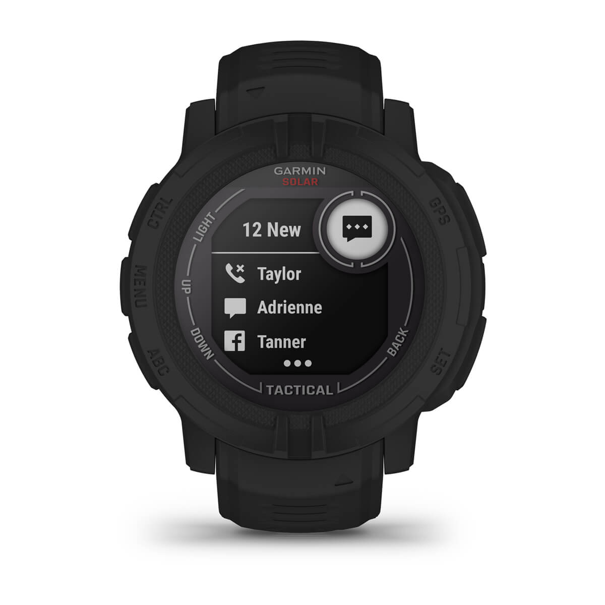 Garmin Instinct 2 Solar Rugged GPS Smartwatch – 45 mm / Tactical