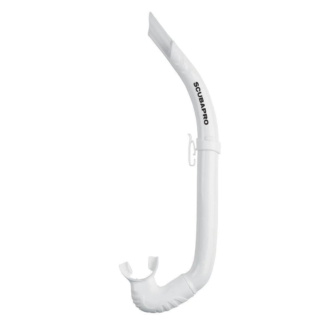 Scubapro Apnea Foldable Open Top Scuba Diving Snorkel-White-