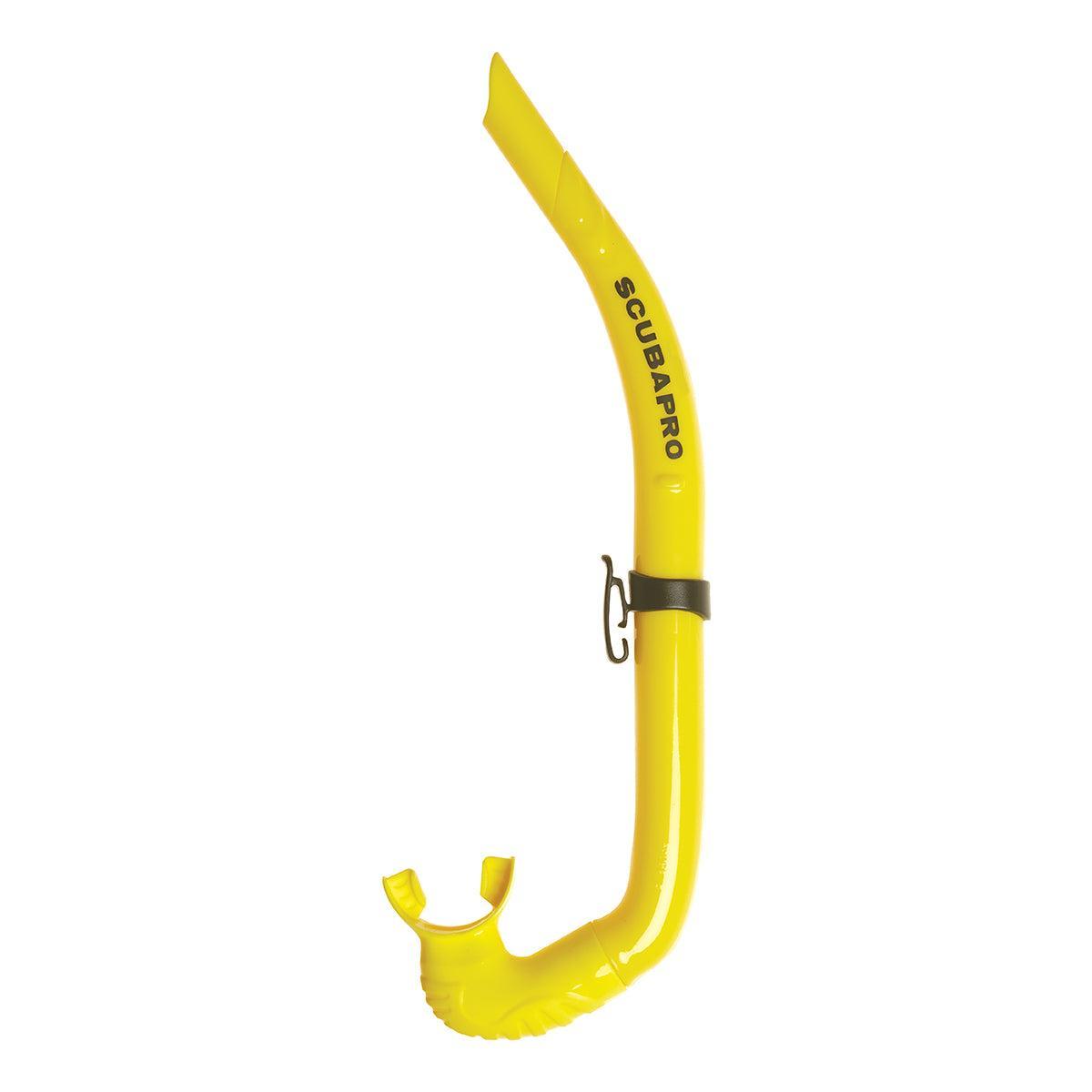 Scubapro Apnea Foldable Open Top Scuba Diving Snorkel-Yellow-