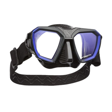 Scubapro D-Mask-Blue- Black Skirt-Wide-