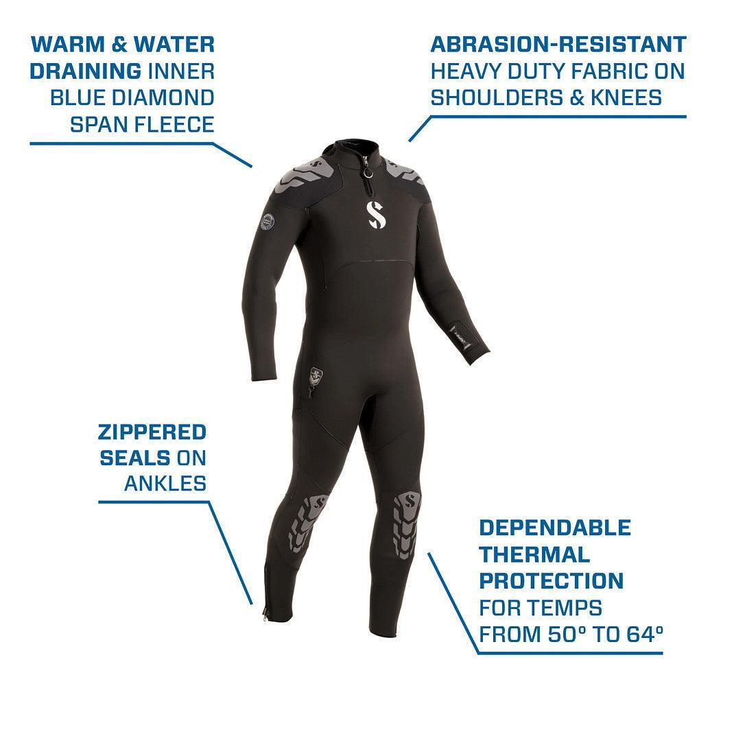 Scubapro Everflex Yulex Steamer 5/4 mm Men's-