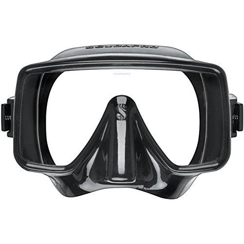 Scubapro Frameless Single Lens Scuba Diving Mask-Black-