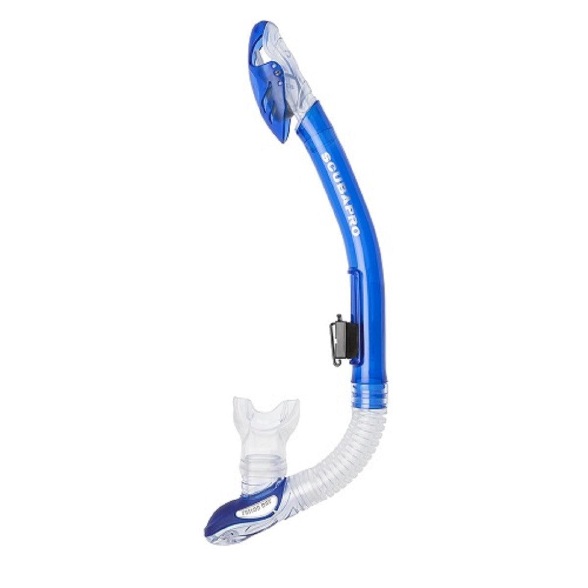 Scubapro Fusion Dry Scuba Diving Snorkel-Blue-