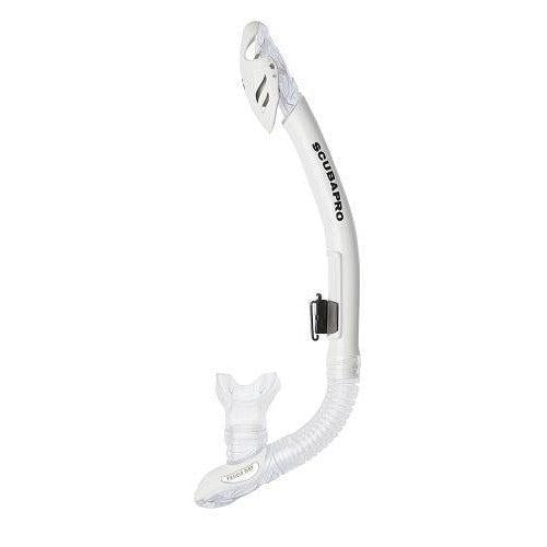 Scubapro Fusion Dry Scuba Diving Snorkel-White-