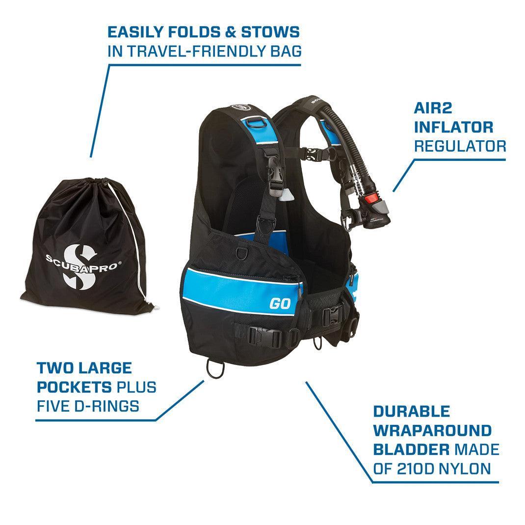 Scubapro GO Quick Cinch with Air2 V GEN-