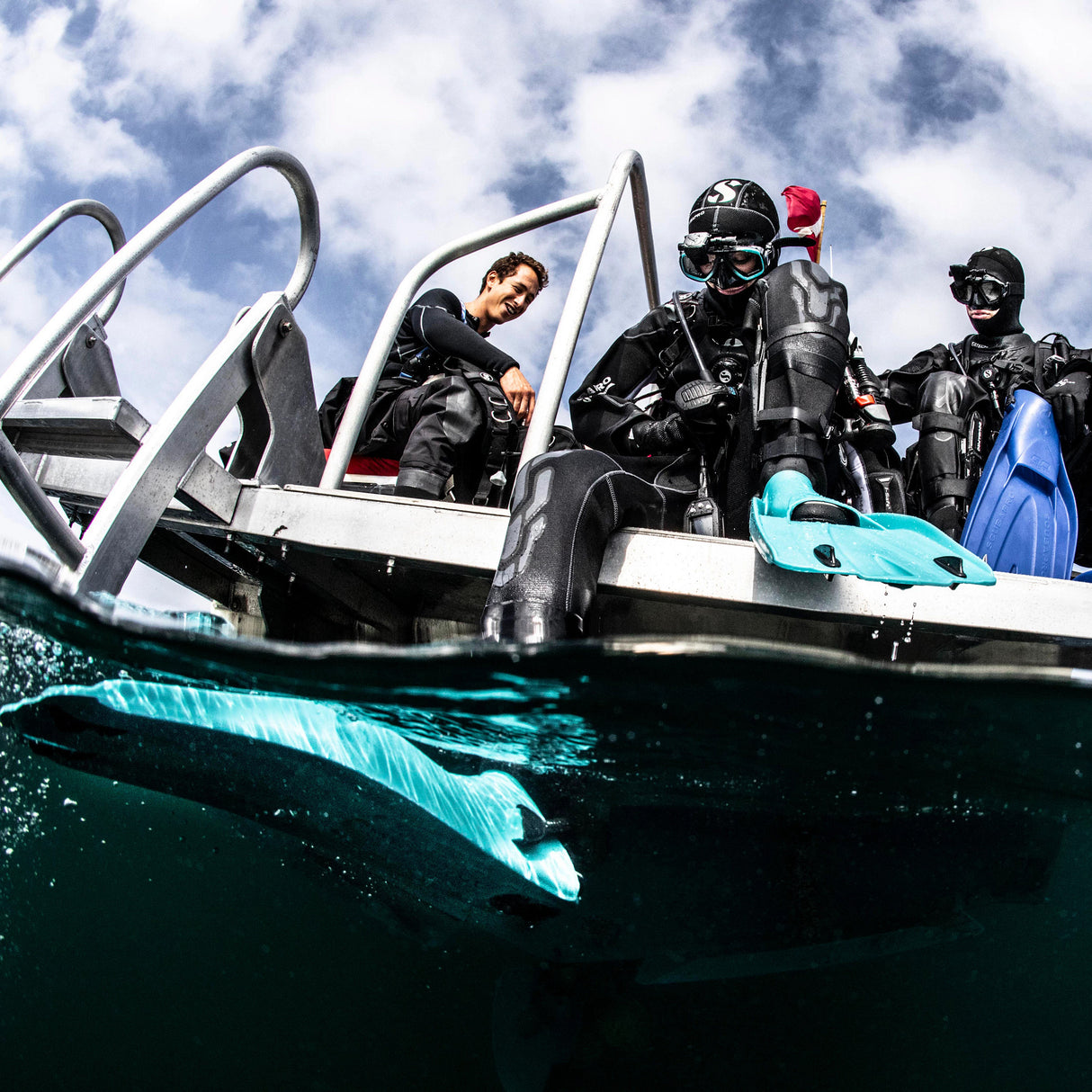 Scubapro Go Sport Travel Open Heel Scuba Diving Fin-