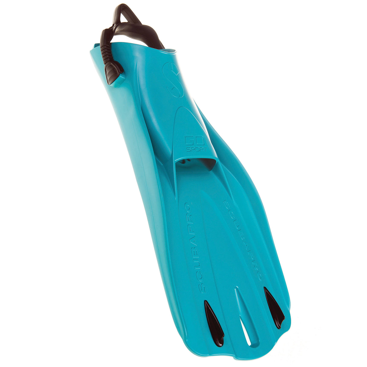 Scubapro Go Sport Travel Open Heel Scuba Diving Fin-Turquoise-XS-