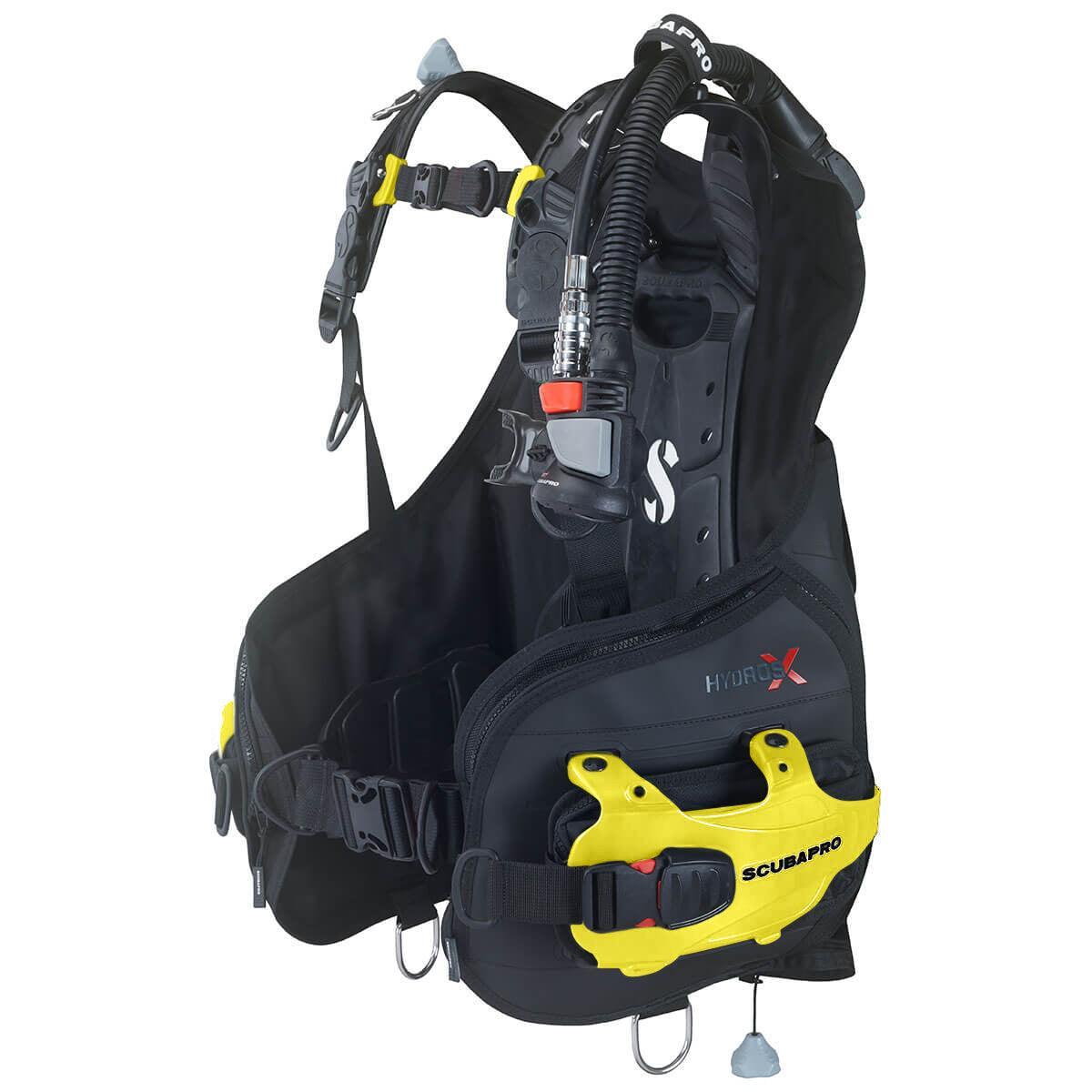 Scubapro Hydros X Air2 Men's with Color Kit Installed-Yellow-Small-