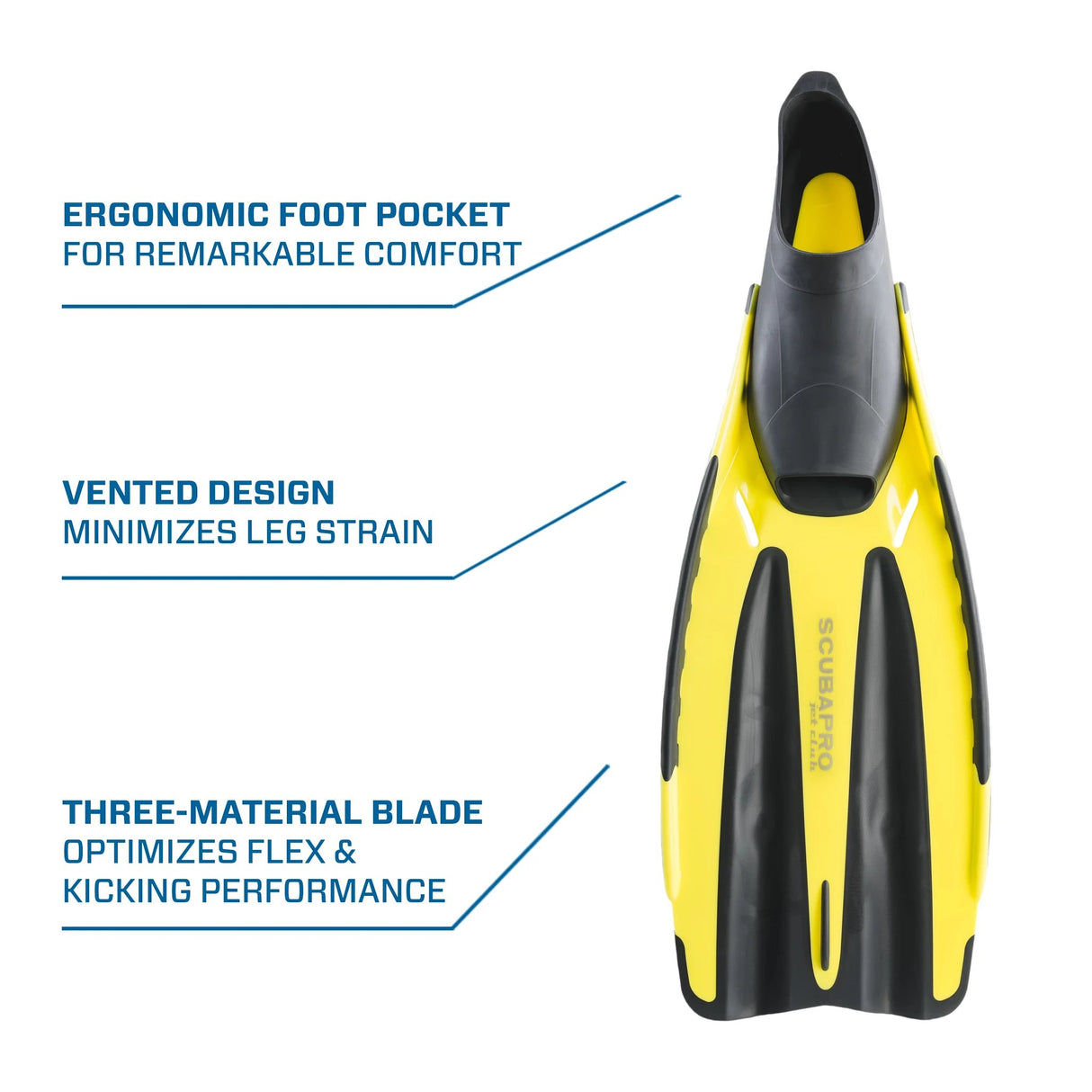 ScubaPro Jet Club Full Foot Fin-