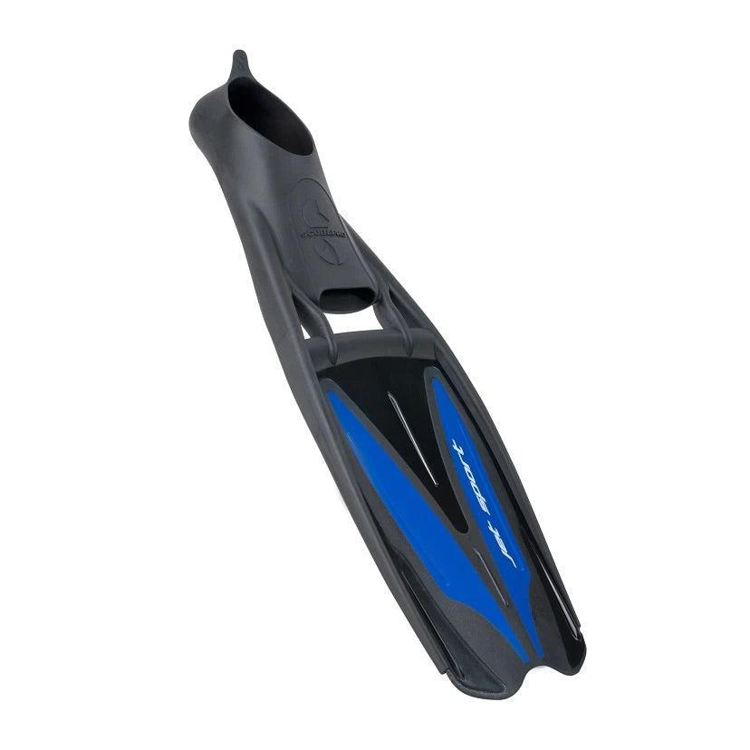 Scubapro Jet Sport Full Foot Scuba Diving Fin-Blue-XS-