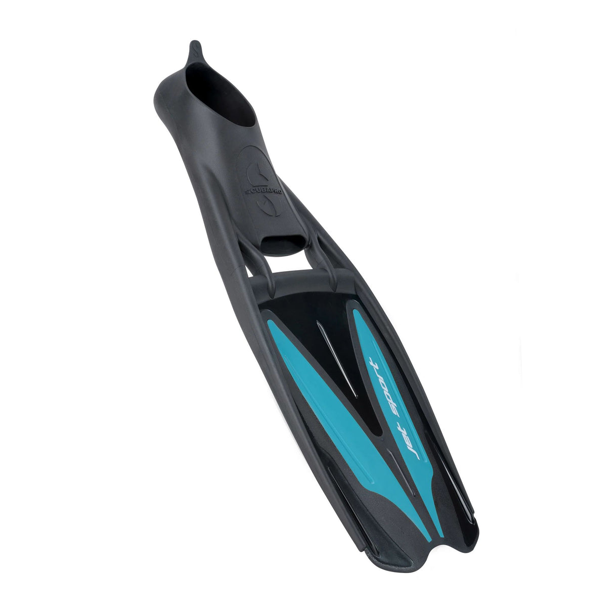 Scubapro Jet Sport Full Foot Scuba Diving Fin-Turquoise-XS (5-6)-