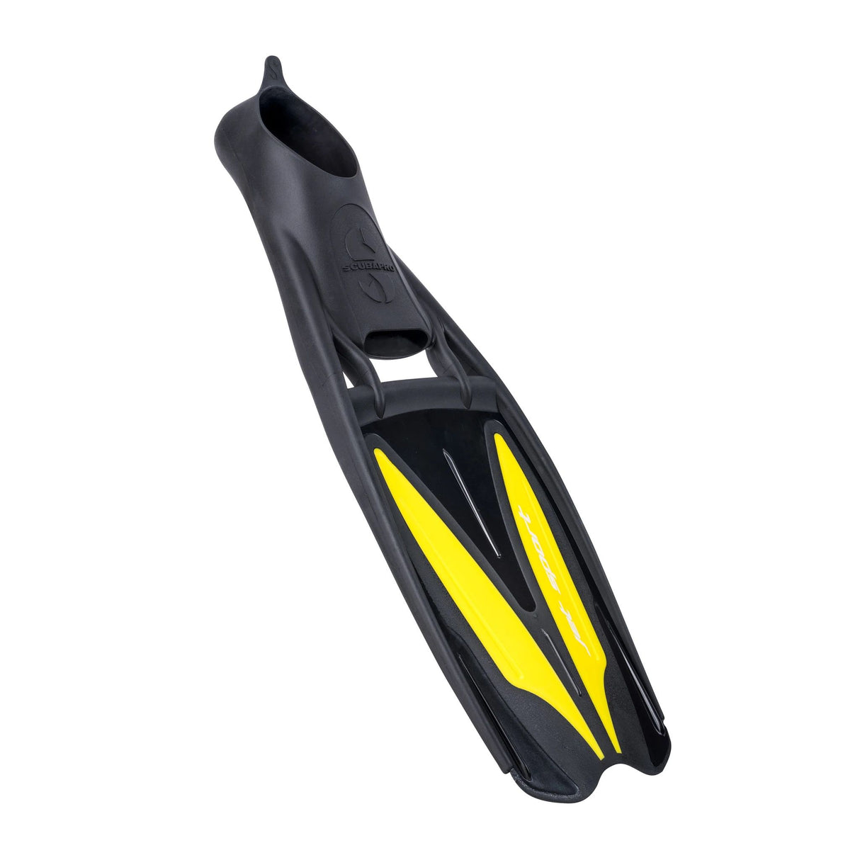Scubapro Jet Sport Full Foot Scuba Diving Fin-Yellow-XS (5-6)-