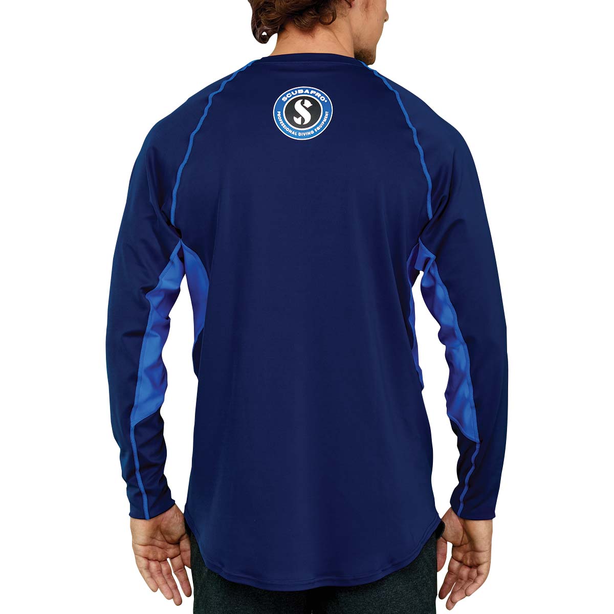 Scubapro Long Sleeve Channel Flow Rash Guard - Mens-