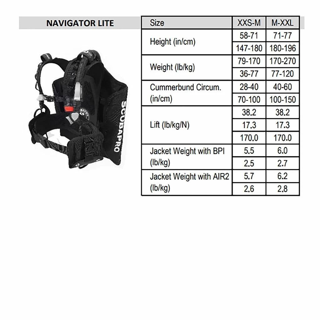 Scubapro Navigator Lite BCD-