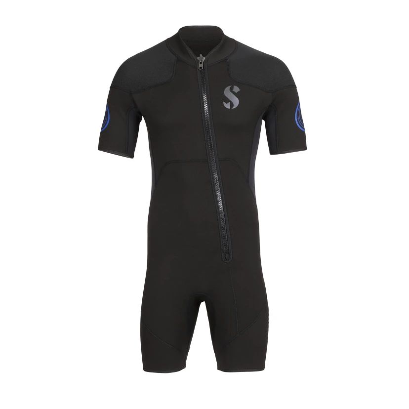 Scubapro Oneflex Steamer Front Zip Shorty 2.5 mm Men's Wetsuits-