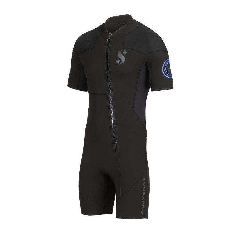 Scubapro Oneflex Steamer Front Zip Shorty 2.5 mm Men's Wetsuits-4XL-
