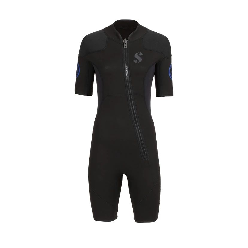Scubapro Oneflex Steamer Front Zip Shorty 2.5 mm Women's Wetsuits-