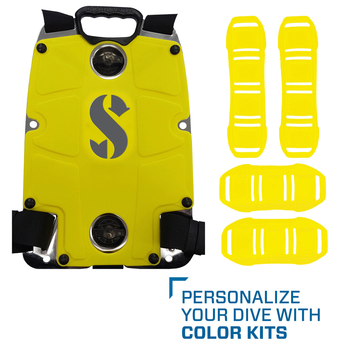 Scubapro S-TEK Donut Wing + S-TEK Pro Harness SS + Back Shoulder Waist Pad-