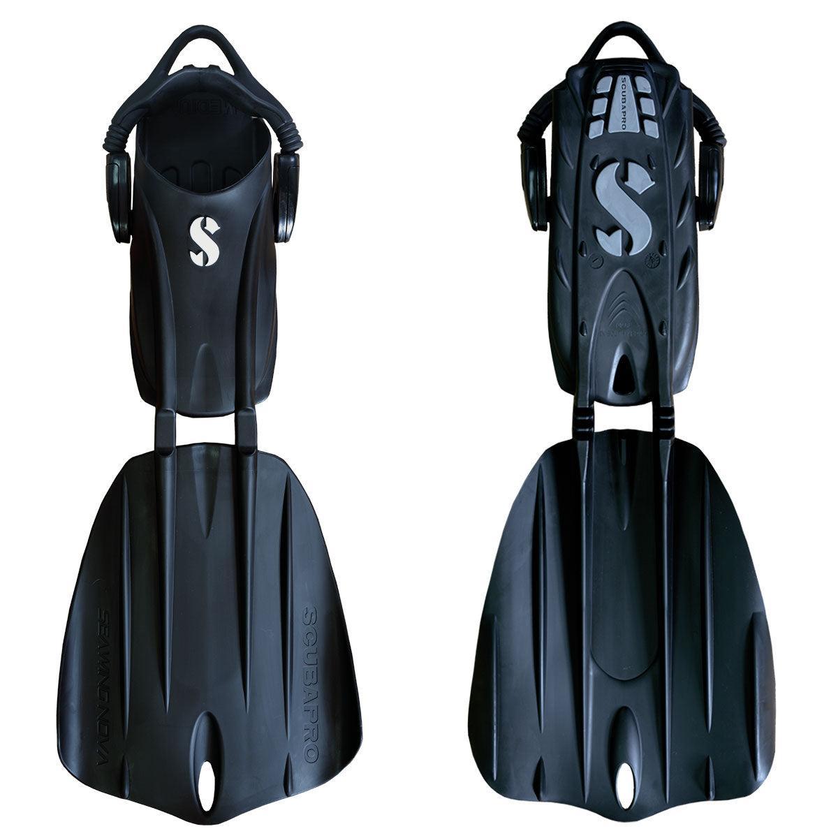 Scubapro Seawing Nova Open Heel Scuba Diving Fin-Black-XS-